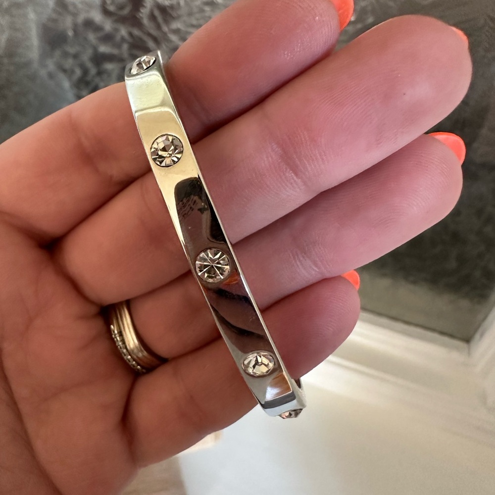 Silver Studded Bracelet